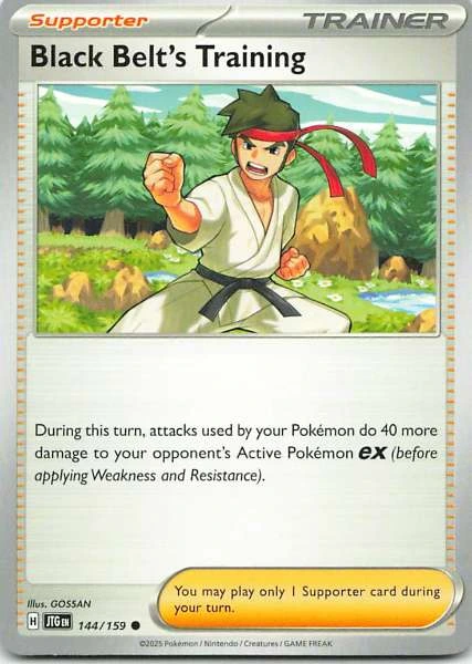 Black Belt's Training - Pokémon #144/159