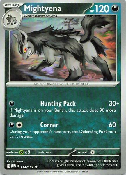 Mightyena - Pokémon #114/167