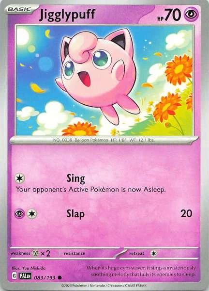 Jigglypuff - Pokémon Paldea Evolved #083/193