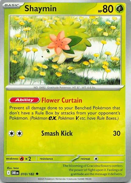 Shaymin - Pokémon Scarlet & Violet: Destined Rivals #010/182