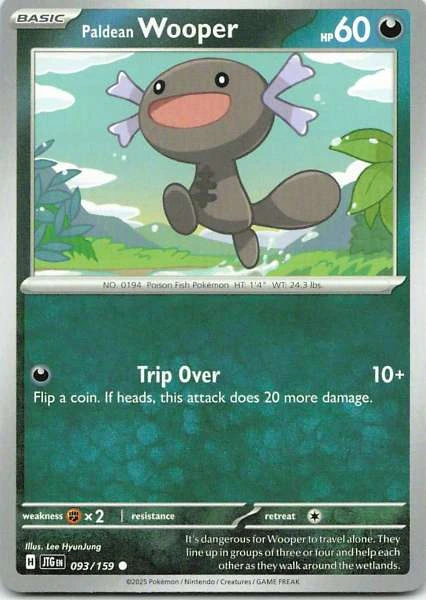 Paldean Wooper - Scarlet & Violet: Journey Together #093/159