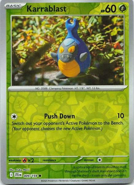 Karrablast - Pokémon #009/159