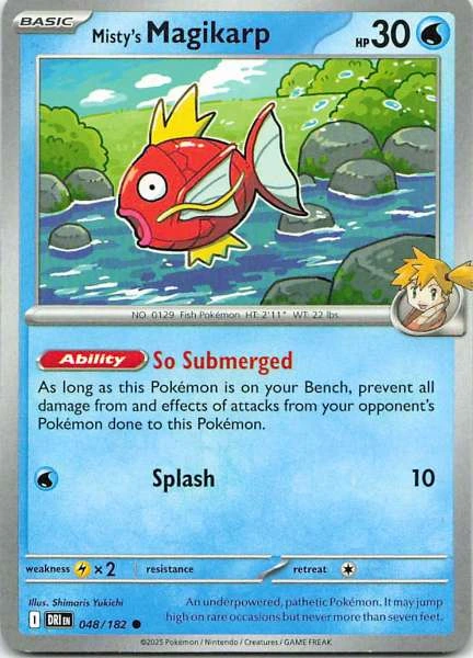 Misty's Magikarp - Pokémon #048/182