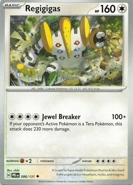 Regigigas - Scarlet & Violet: Prismatic Evolutions #086/131
