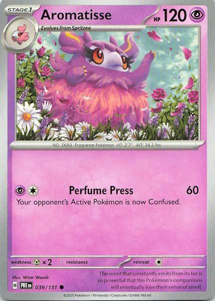 Aromatisse - Scarlet & Violet: Prismatic Evolutions #039/131