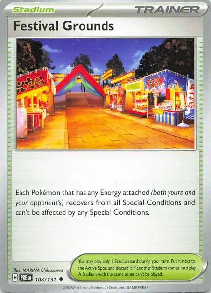 Festival Grounds - Scarlet & Violet: Prismatic Evolutions #108/131