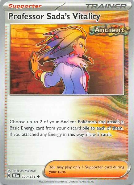 Professor Sada's Vitality - Scarlet & Violet: Prismatic Evolutions #120/131