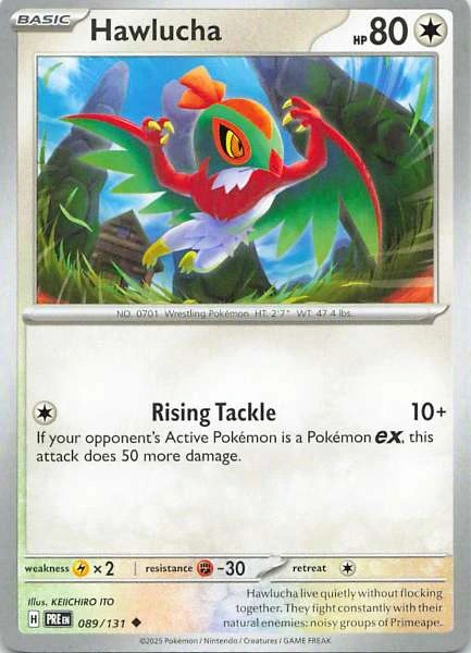 Hawlucha - Scarlet & Violet: Prismatic Evolutions #089/131