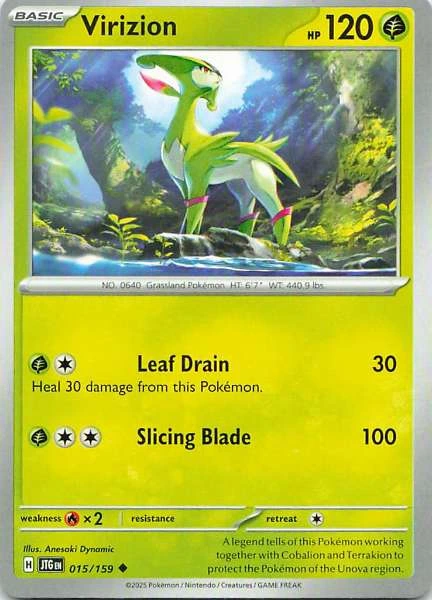Virizion - Pokémon #015/159