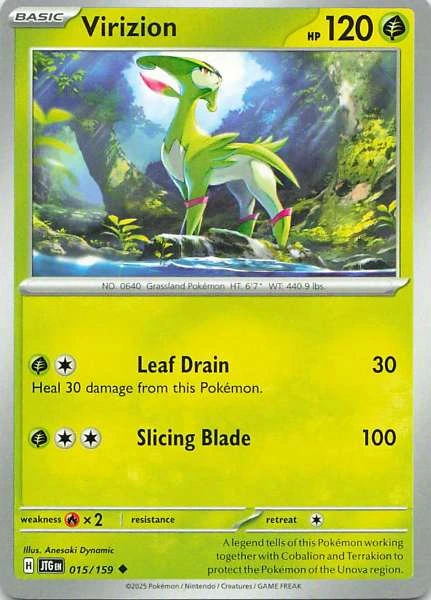 Virizion - Scarlet & Violet: Journey Together #015/159