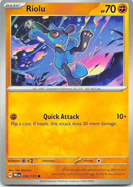 Riolu - Scarlet & Violet: Prismatic Evolutions #050/131