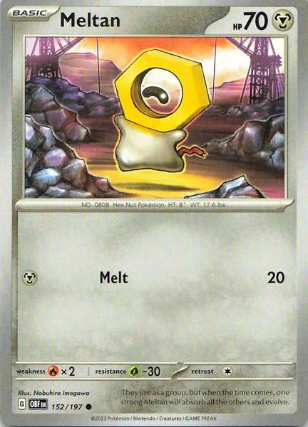 Meltan - Obsidian Flames #152/197