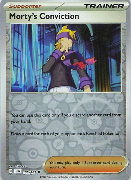 Morty's Conviction - Pokémon Temporal Forces #155/162