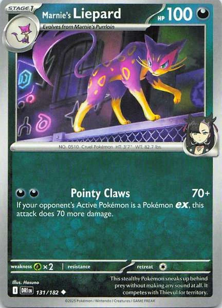 Marnie's Liepard - Scarlet & Violet—Destined Rivals #131/182