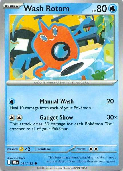 Wash Rotom - Pokémon #061/182