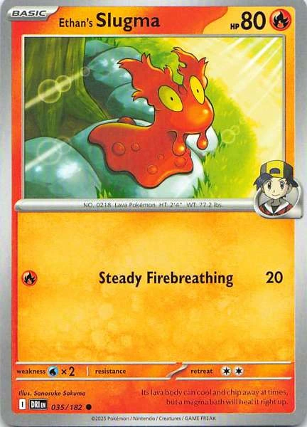 Ethan's Slugma - DRI #035/182