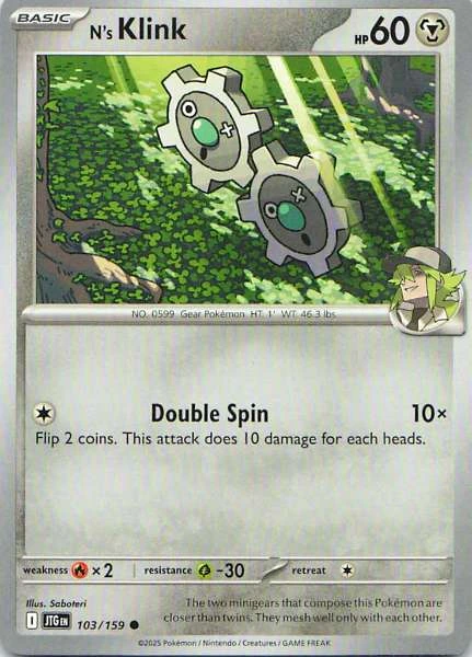 N's Klink - Scarlet & Violet: Journey Together #103/159