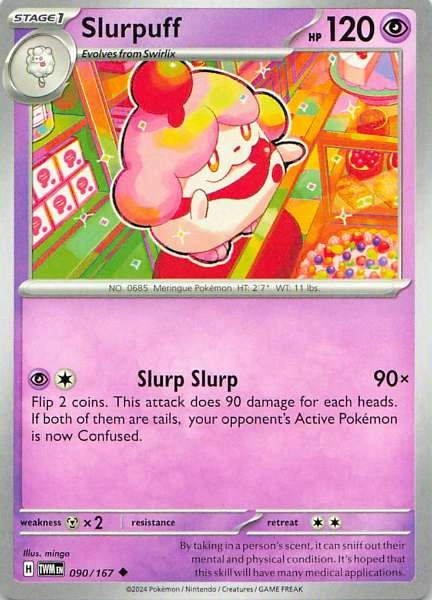 Slurpuff - Twilight Masquerade #090/167