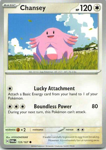Chansey - Twilight Masquerade #133/167