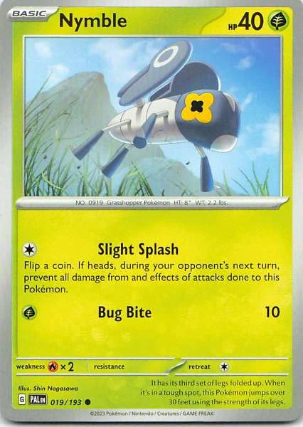 Nymble - Paldea Evolved #019/193