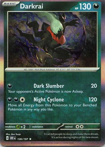 Darkrai - Scarlet & Violet—Obsidian Flames #136/197