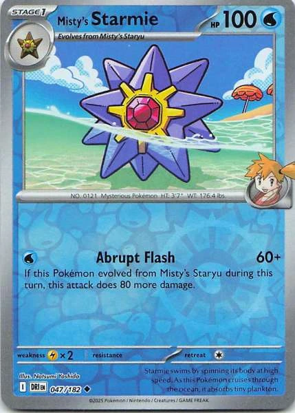 Misty's Starmie - Dreaming Islands #047/182