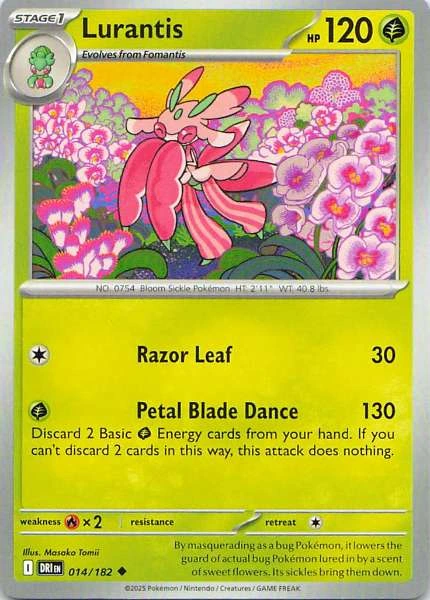 Lurantis - Pokémon Scarlet & Violet: Destined Rivals #014/182