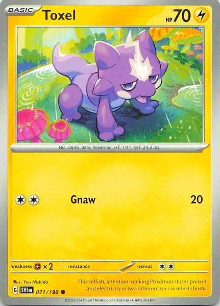 Toxel - Pokémon Scarlet & Violet Base Set #071/198