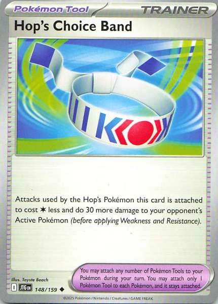 Hop's Choice Band - Scarlet & Violet: Journey Together #148/159