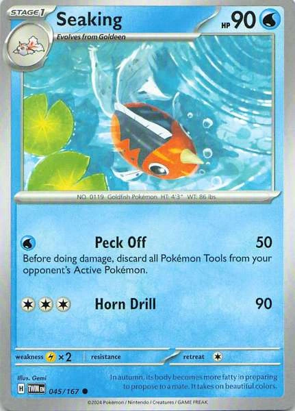 Seaking - Pokémon Twilight Masquerade #045/167