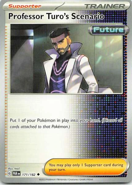Professor Turo's Scenario - Pokémon Paradox Rift #171/182