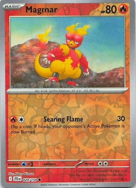 Magmar - Scarlet & Violet: Journey Together #020/159