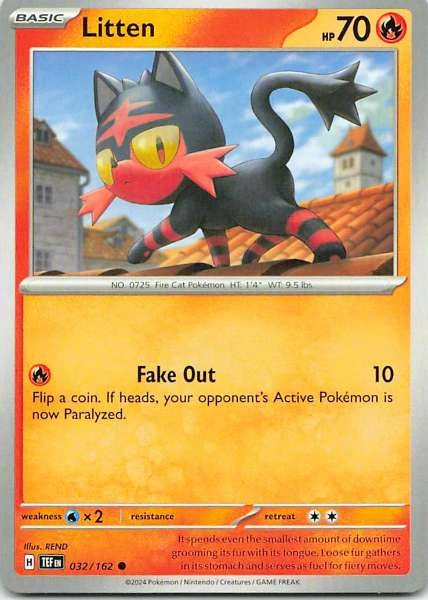 Litten - Temporal Forces #032/162