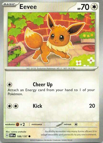 Eevee - Pokémon Obsidian Flames #166/197