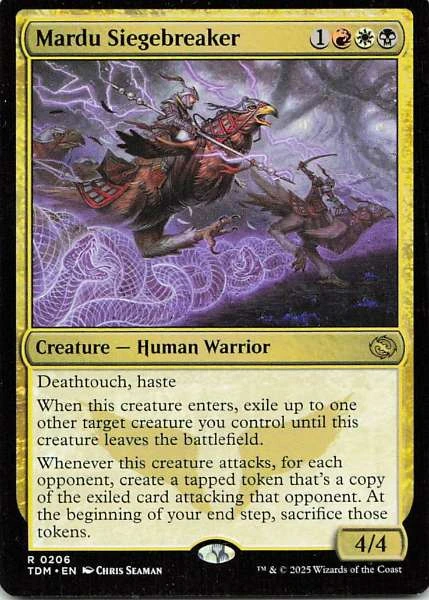 Mardu Siegebreaker - Tarkir: Dragon Masters #0206