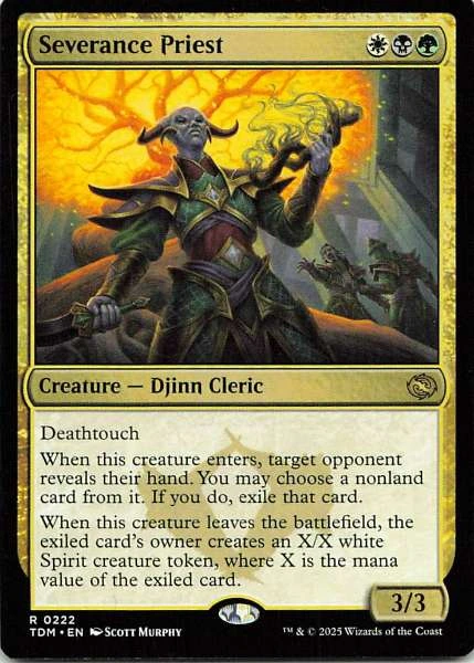 Severance Priest - Tarkir: Dragonstorm #0222