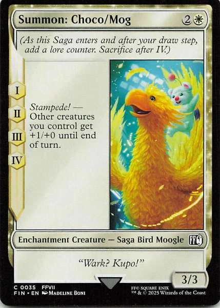 Summon: Choco/Mog - FFVII #0035