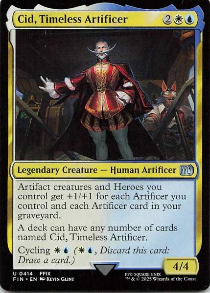 Cid, Timeless Artificer - Magic: The Gathering Foundations #0414