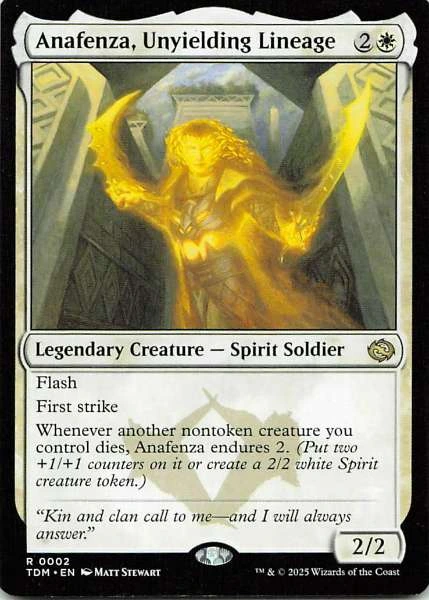 Anafenza, Unyielding Lineage - TDM #0002