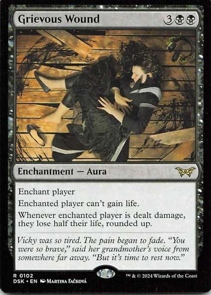 Grievous Wound - Duskmourn: House of Horror #0102