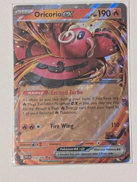 Oricorio ex - Pokémon #018/094