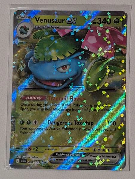 Venusaur ex - Pokémon #001/142