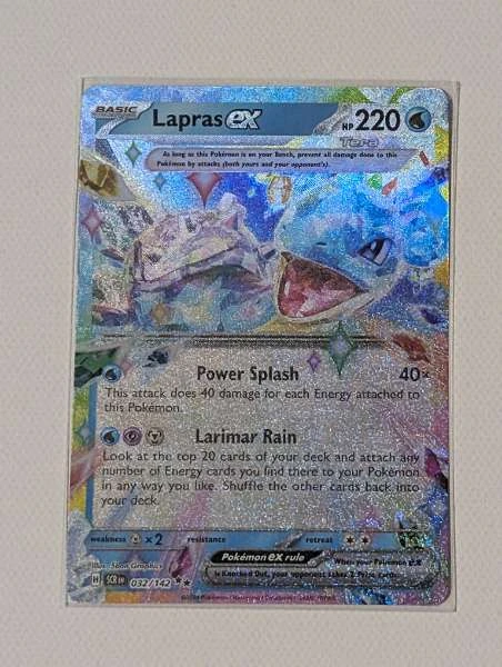 Lapras ex - Stellar Crown #032/142