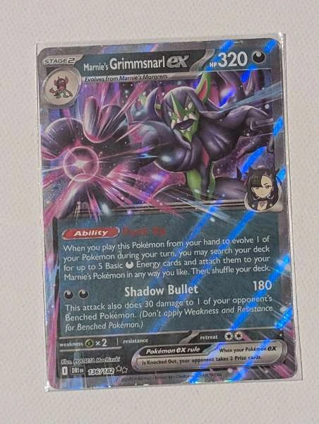 Marnie's Grimmsnarl ex - Scarlet & Violet: Destined Rivals #136/182