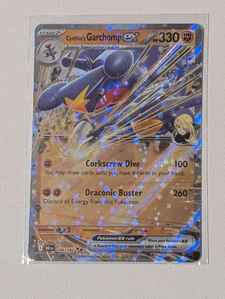 Cynthia's Garchomp ex - Paradox Rift #104/182