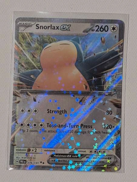 Snorlax ex - Pokémon #076/131