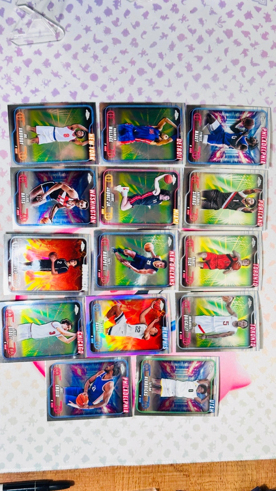 NBA Basketball Card Lot (14)