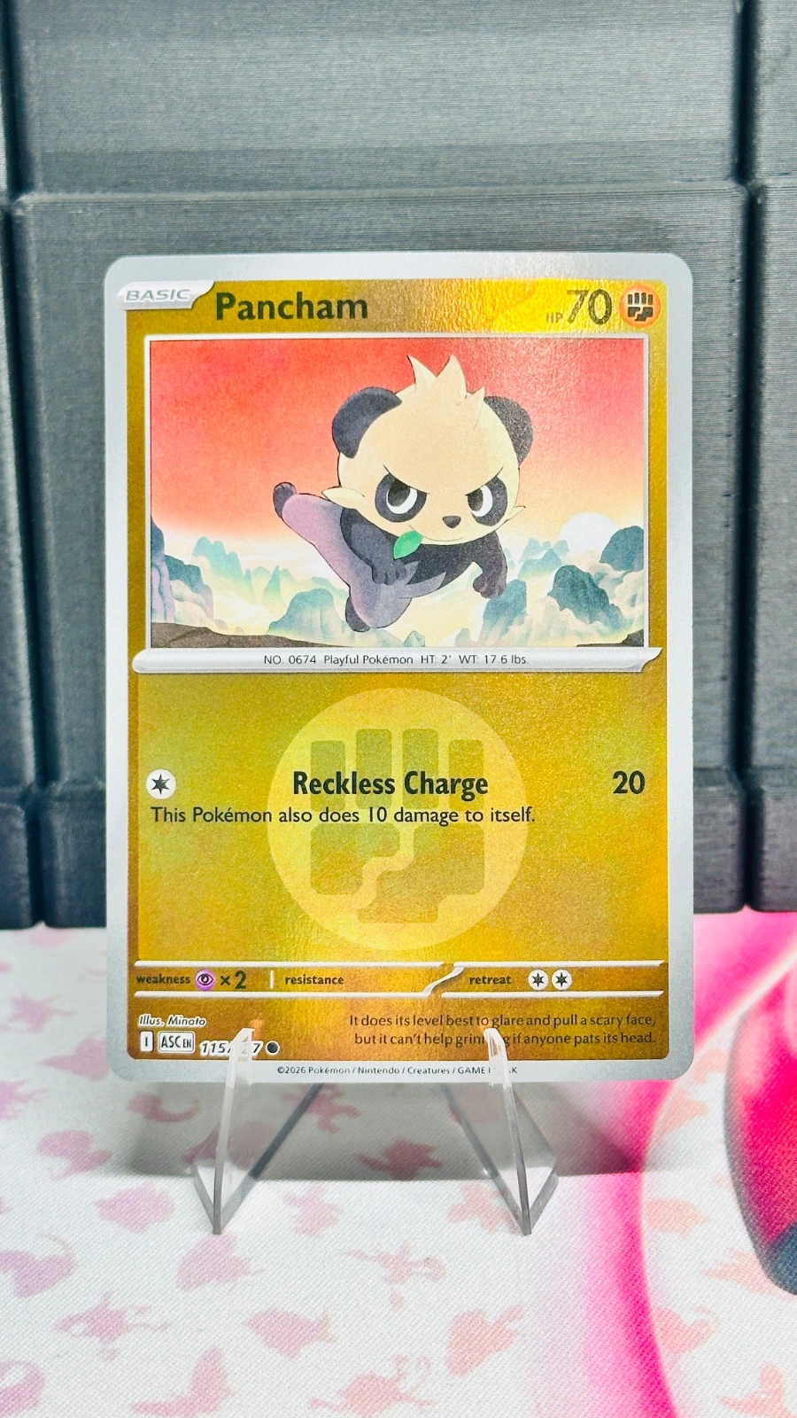 Panchum #115 (energy symbol) - Ascended Heroes