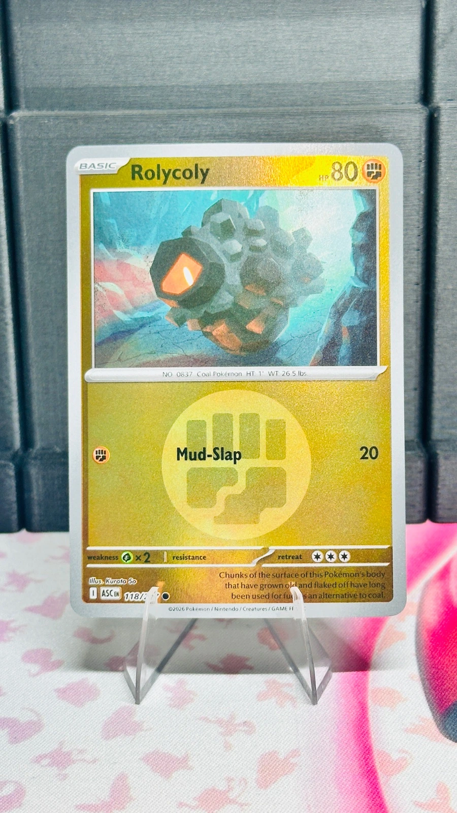 Rolycoly #118 (energy symbol) - Ascended Heroes