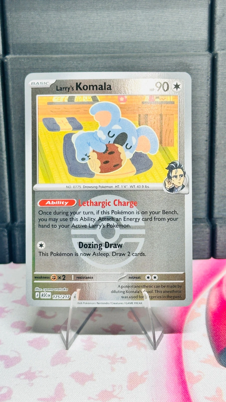 Larry’s Komala #175 (poke ball) - Ascended Heroes